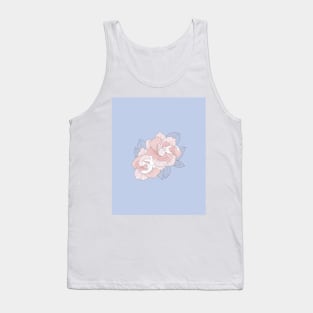 GARDENIA - Serenity Blue Tank Top